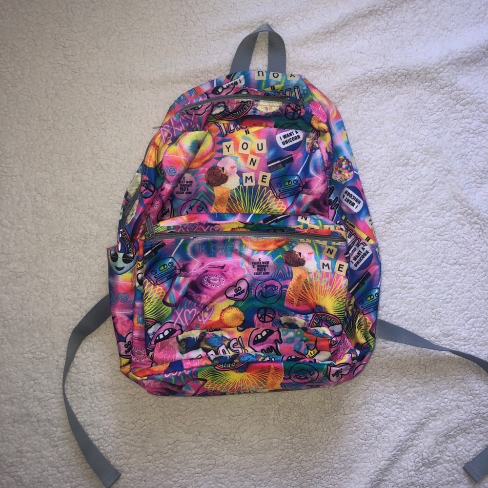 iScream Graphic Rainbow Backpack